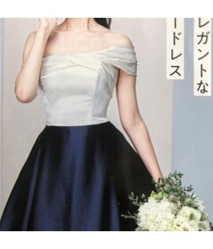 <span style='color:#143643;'>☝</span>ポイント<br>ワンショルダーが女性らしいラインを<br>描くと共に、花嫁の個性を引き立たせてくれます。<br><br><br>上品なカラードレスをお探しの方は、ぜひ実際に<br>ご試着くださいませ!<br>